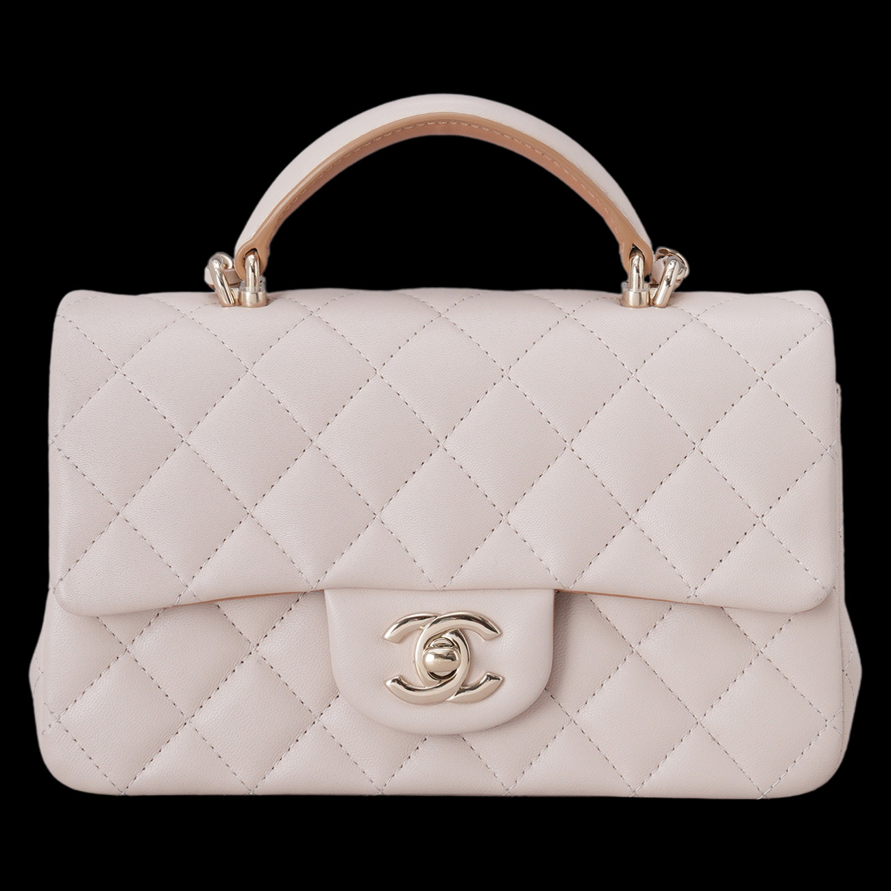 CHANEL(USED)샤넬 램스킨 클래식 뉴미니 크로스백