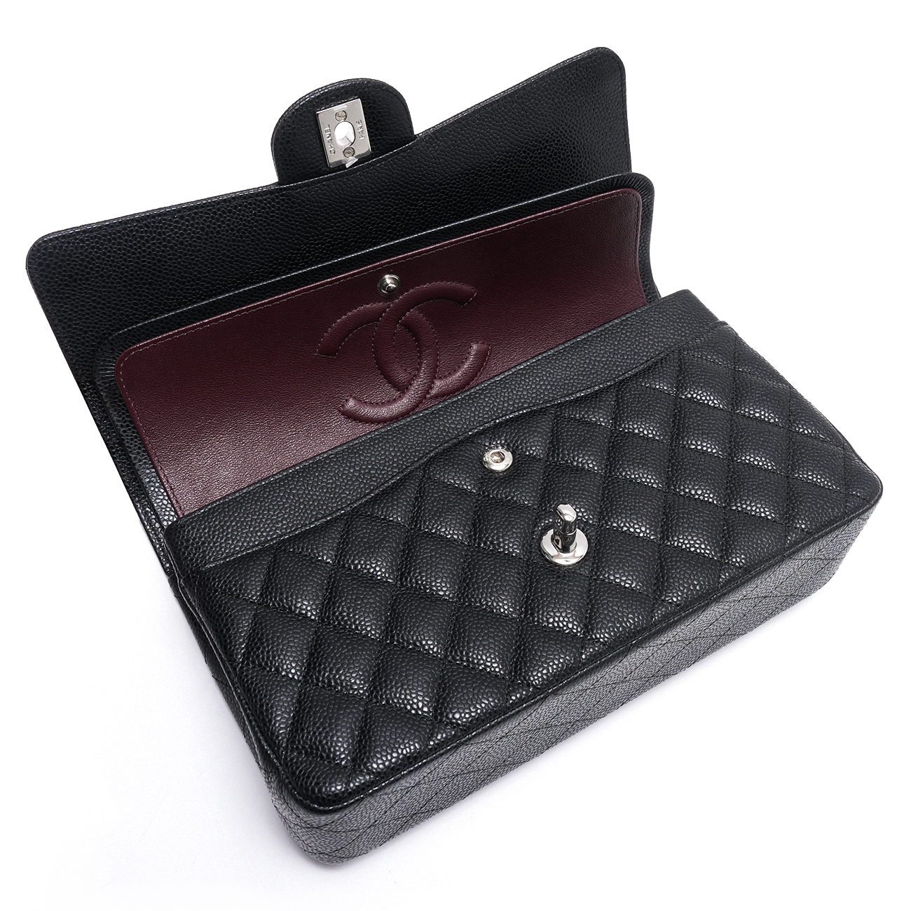 CHANEL(USED)샤넬 캐비어 클래식 미듐 플랩백