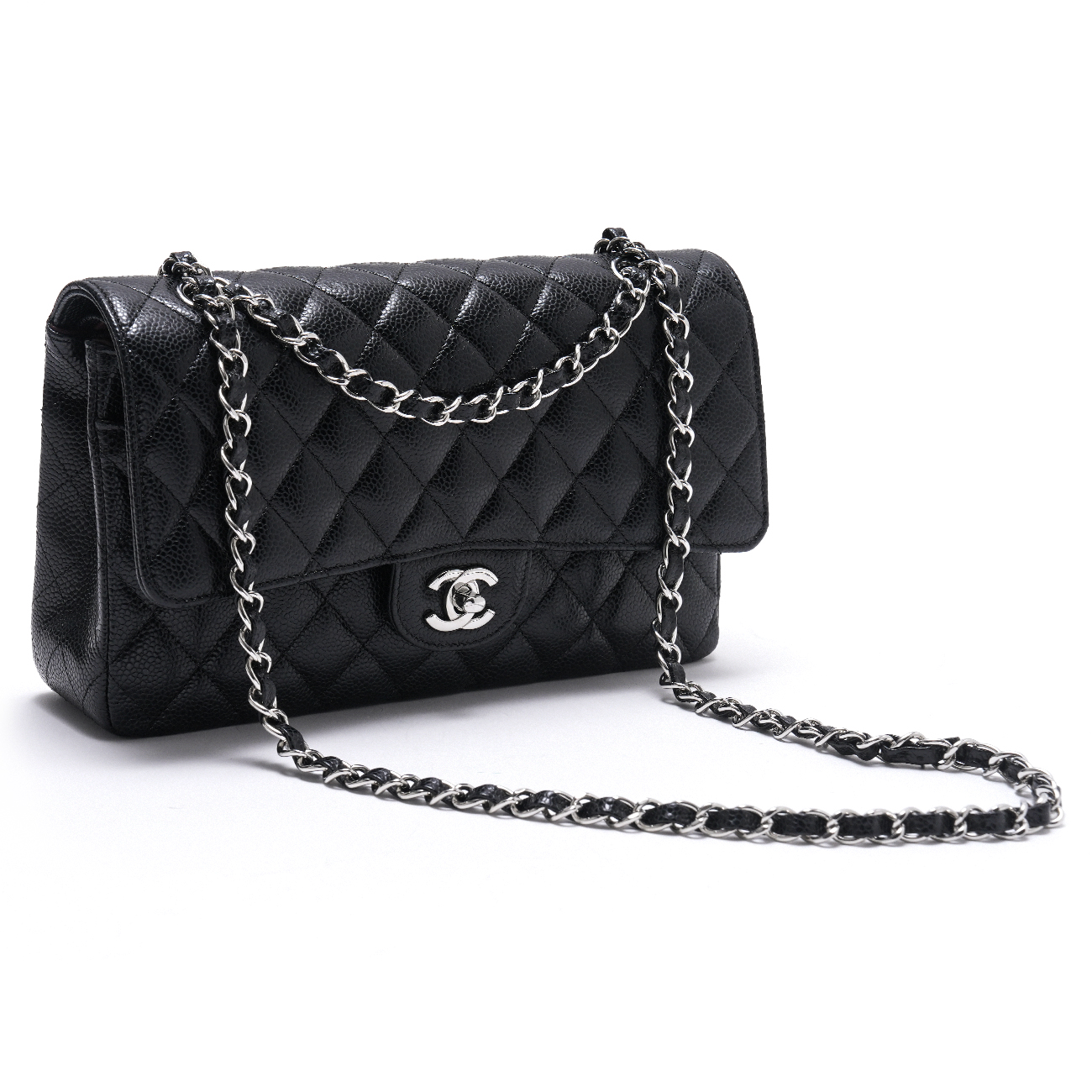 CHANEL(USED)샤넬 캐비어 클래식 미듐 플랩백
