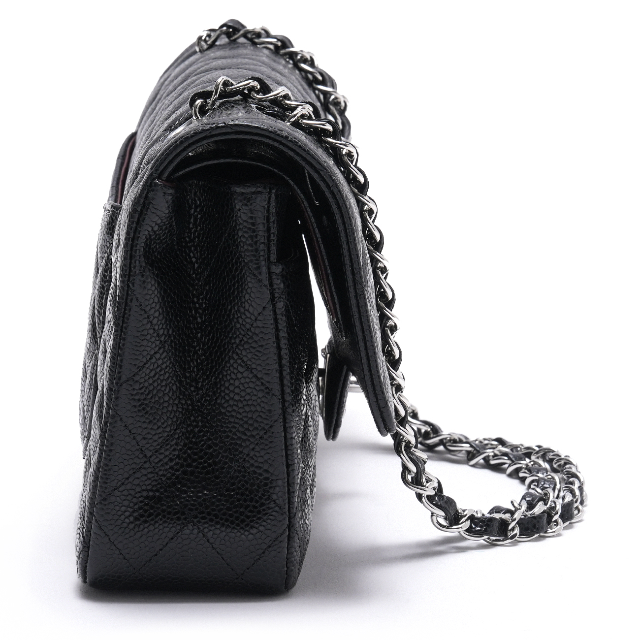 CHANEL(USED)샤넬 캐비어 클래식 미듐 플랩백