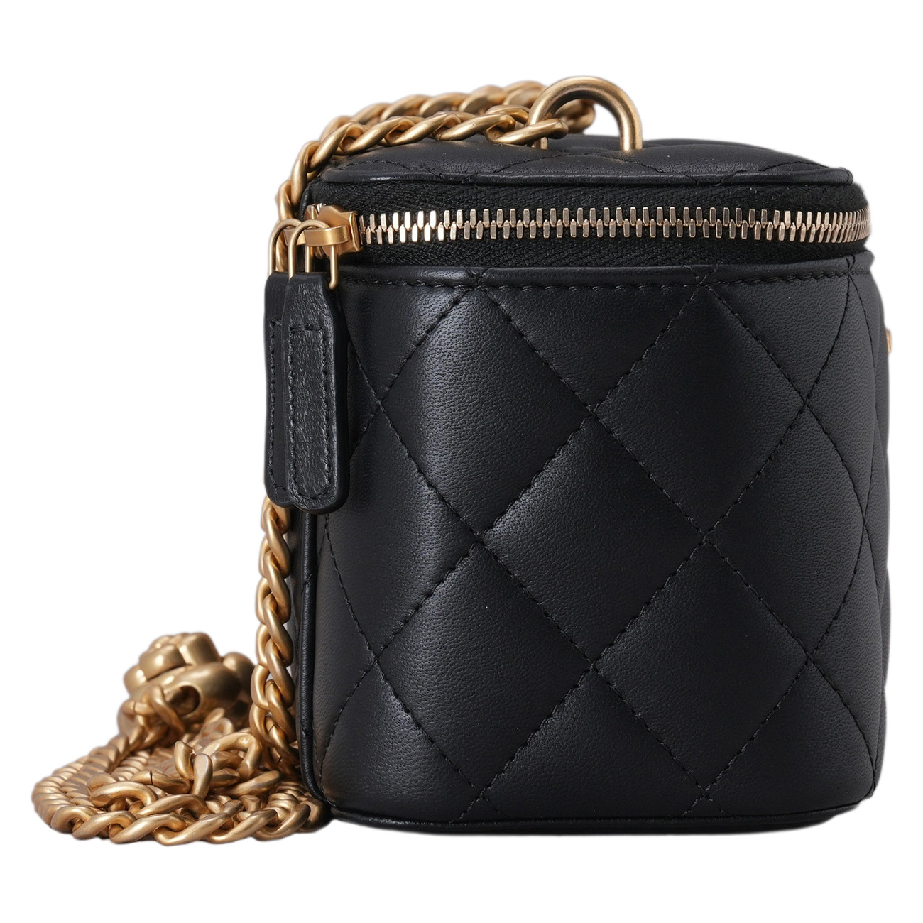 CHANEL(USED)샤넬 AP3301 직사각 골든볼 베니티 체인백