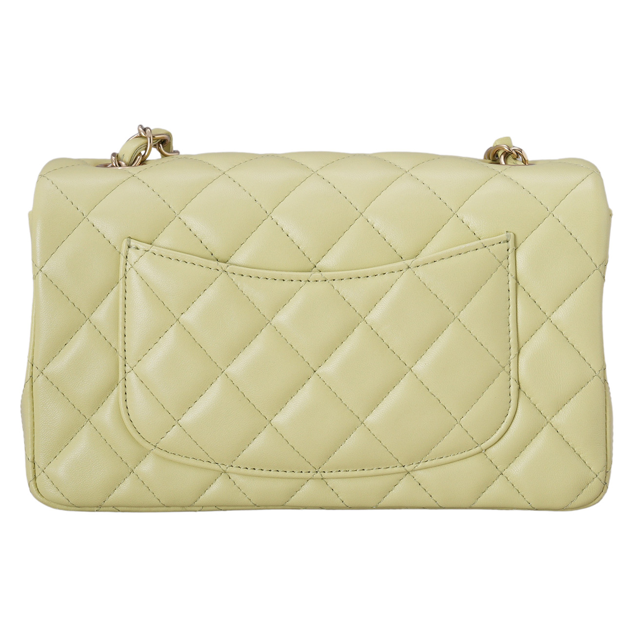CHANEL(USED)샤넬 램스킨 클래식 뉴미니 크로스백