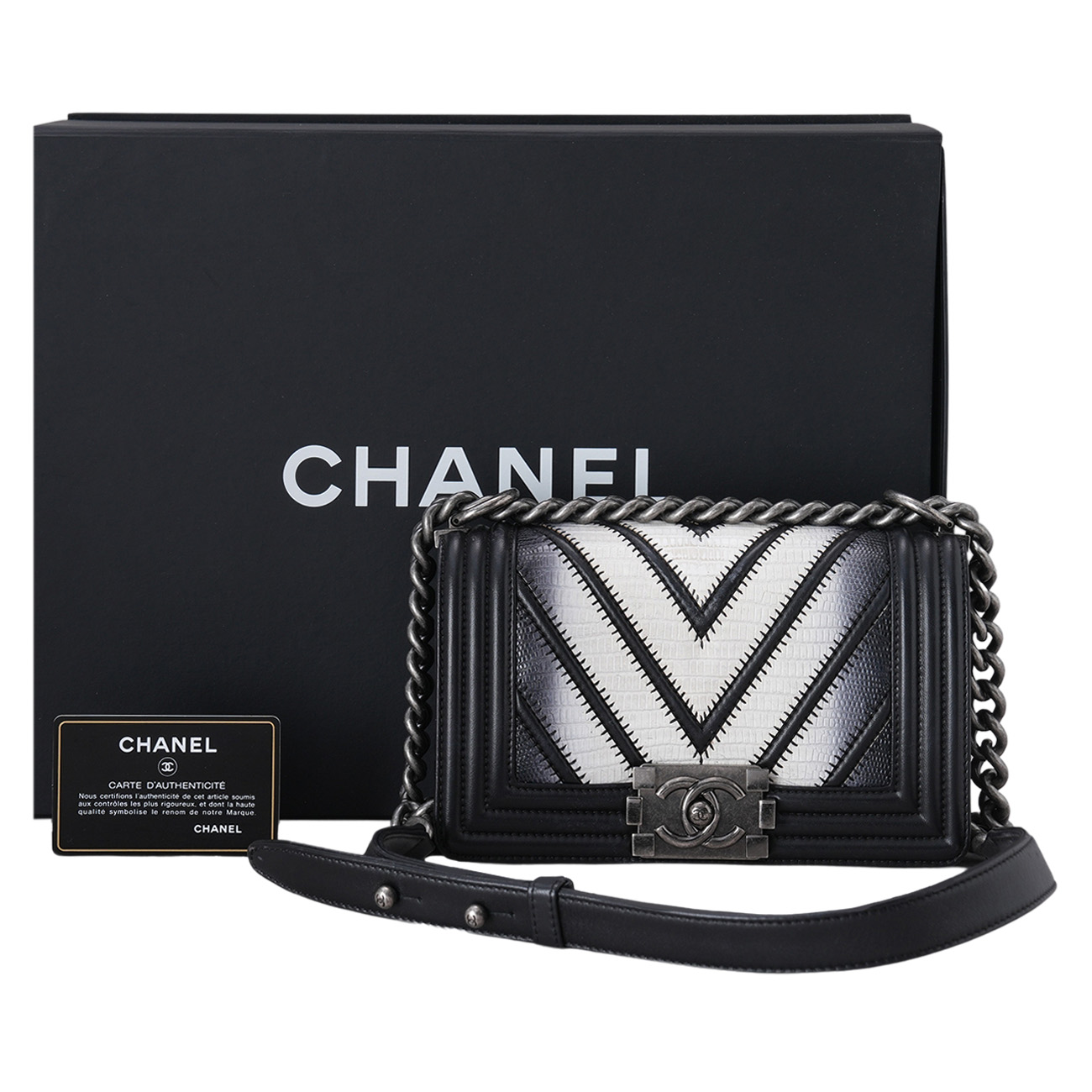 CHANEL(USED)샤넬 시즌 보이샤넬 스몰