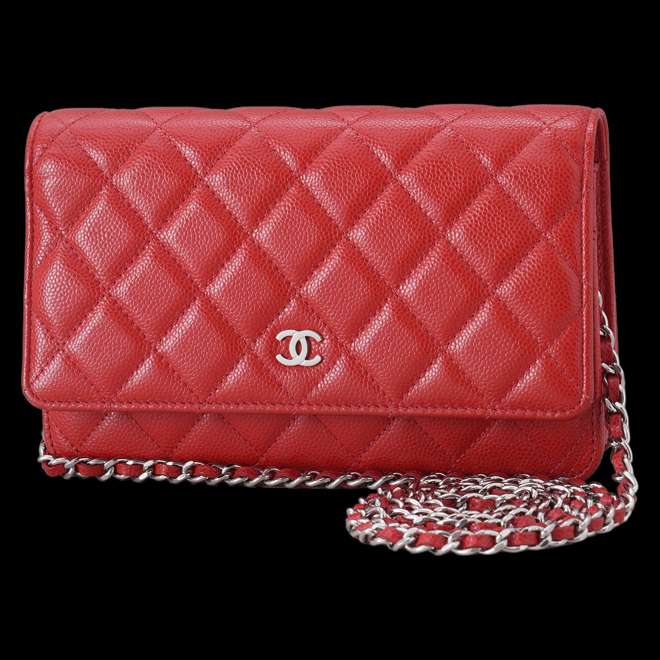 CHANEL(USED)샤넬 캐비어 클래식 WOC