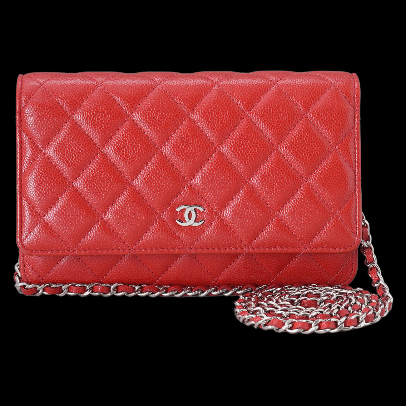 CHANEL(USED)샤넬 캐비어 클래식 WOC