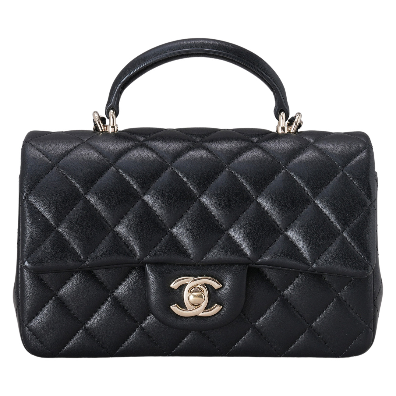 CHANEL(USED)샤넬 램스킨 뉴미니 크로스백