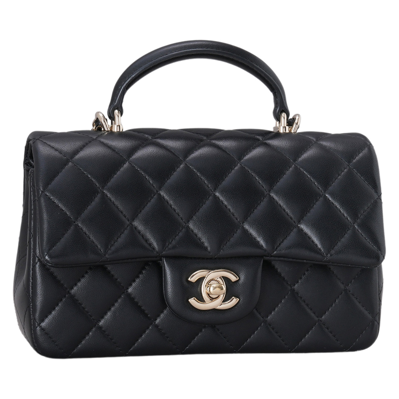 CHANEL(USED)샤넬 램스킨 뉴미니 크로스백