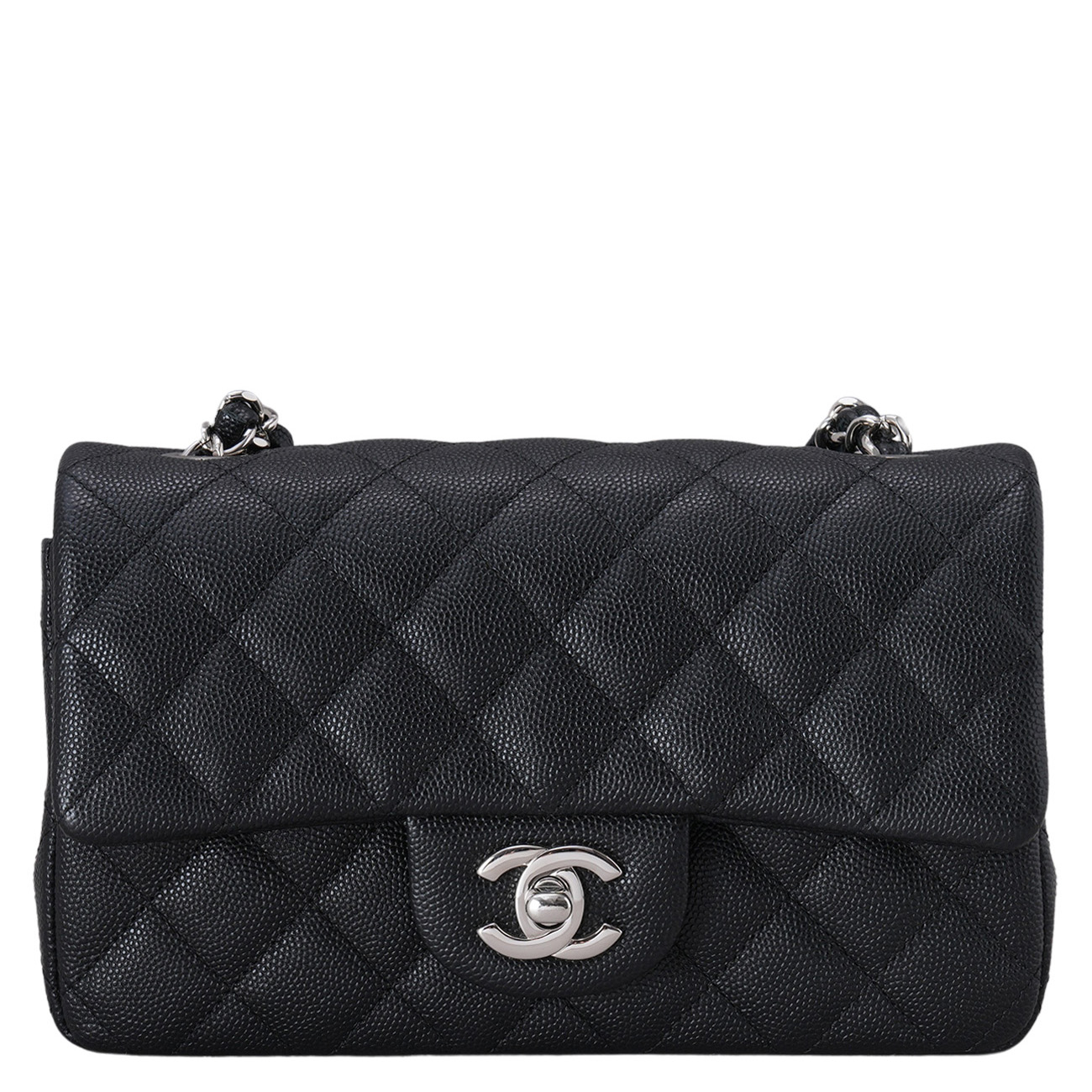 CHANEL(USED)샤넬 캐비어 클래식 뉴미니 크로스백