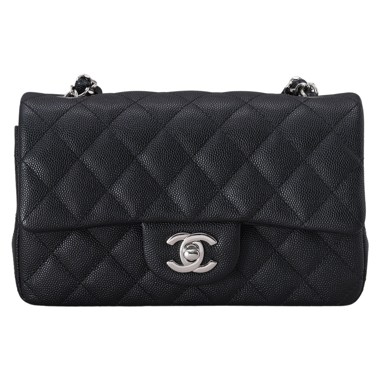 CHANEL(USED)샤넬 캐비어 클래식 뉴미니 크로스백