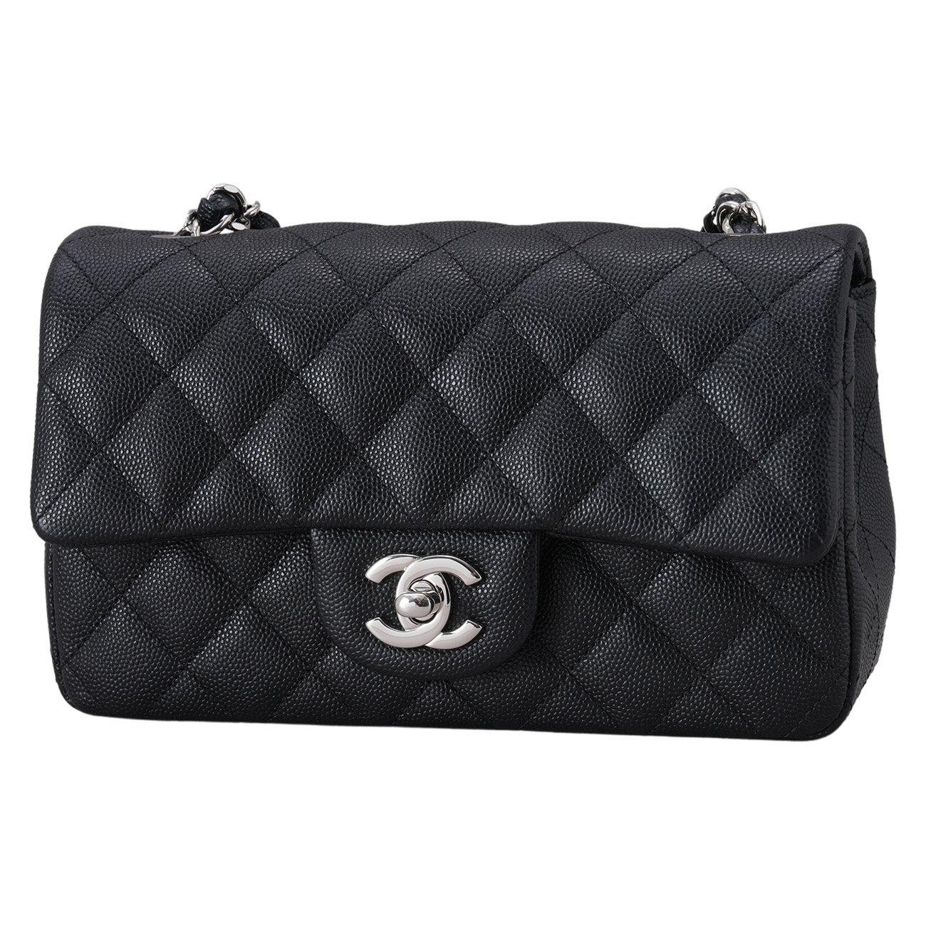 CHANEL(USED)샤넬 캐비어 클래식 뉴미니 크로스백