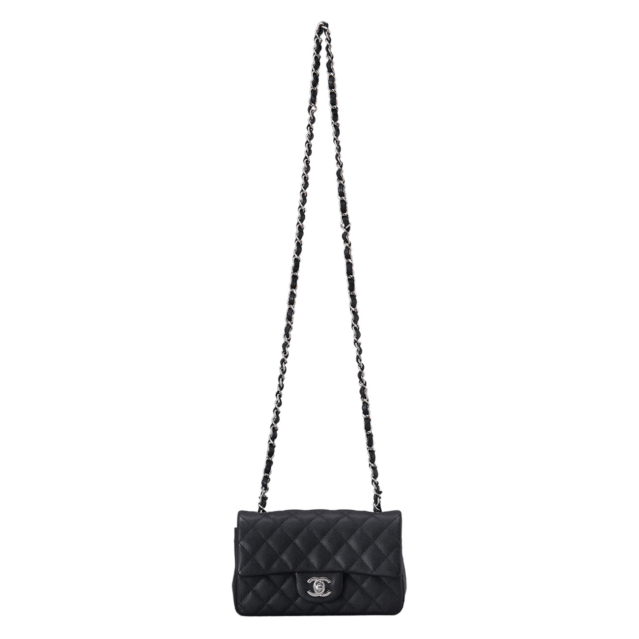 CHANEL(USED)샤넬 캐비어 클래식 뉴미니 크로스백