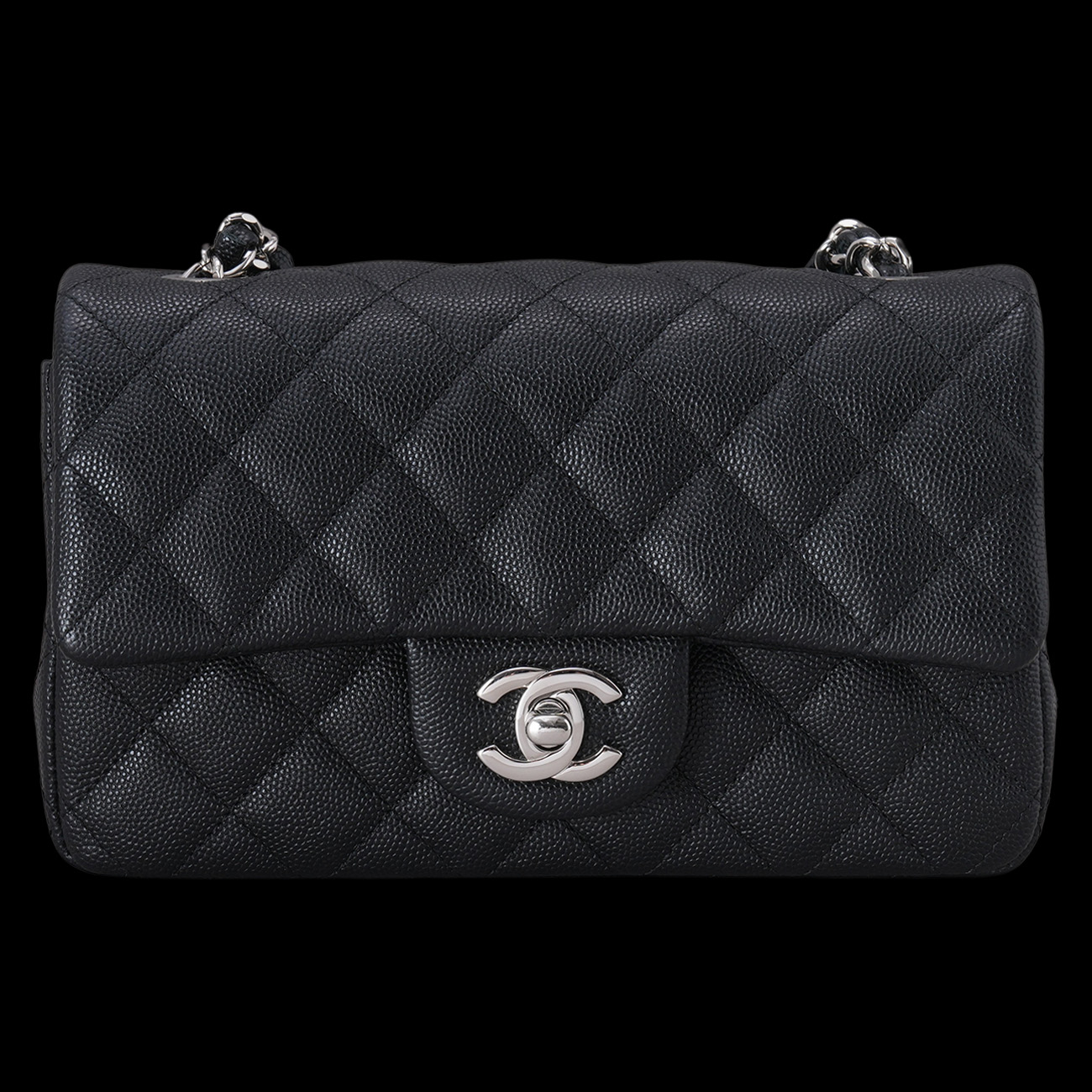 CHANEL(USED)샤넬 캐비어 클래식 뉴미니 크로스백