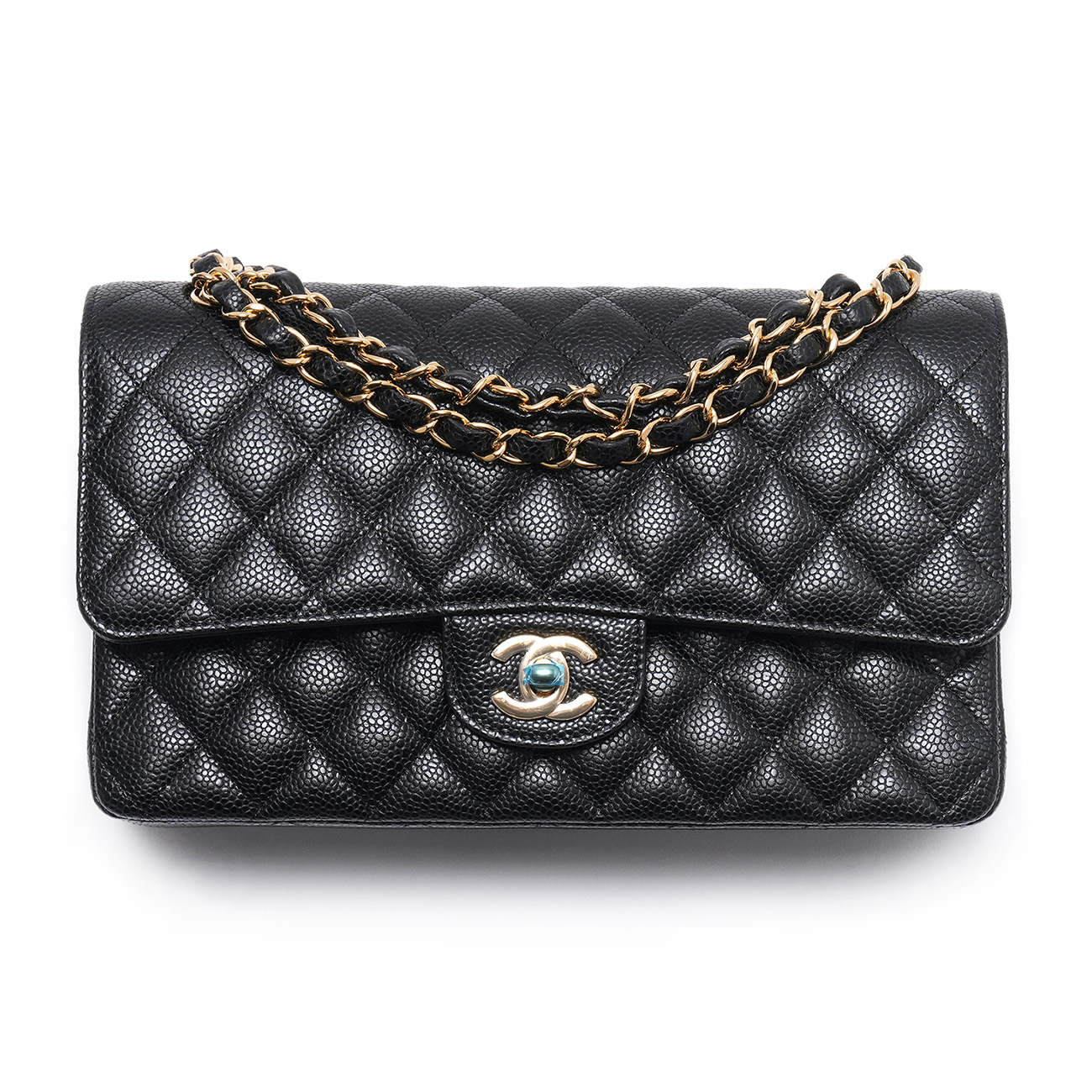 CHANEL(USED)샤넬 캐비어 클래식 미듐 플랩백