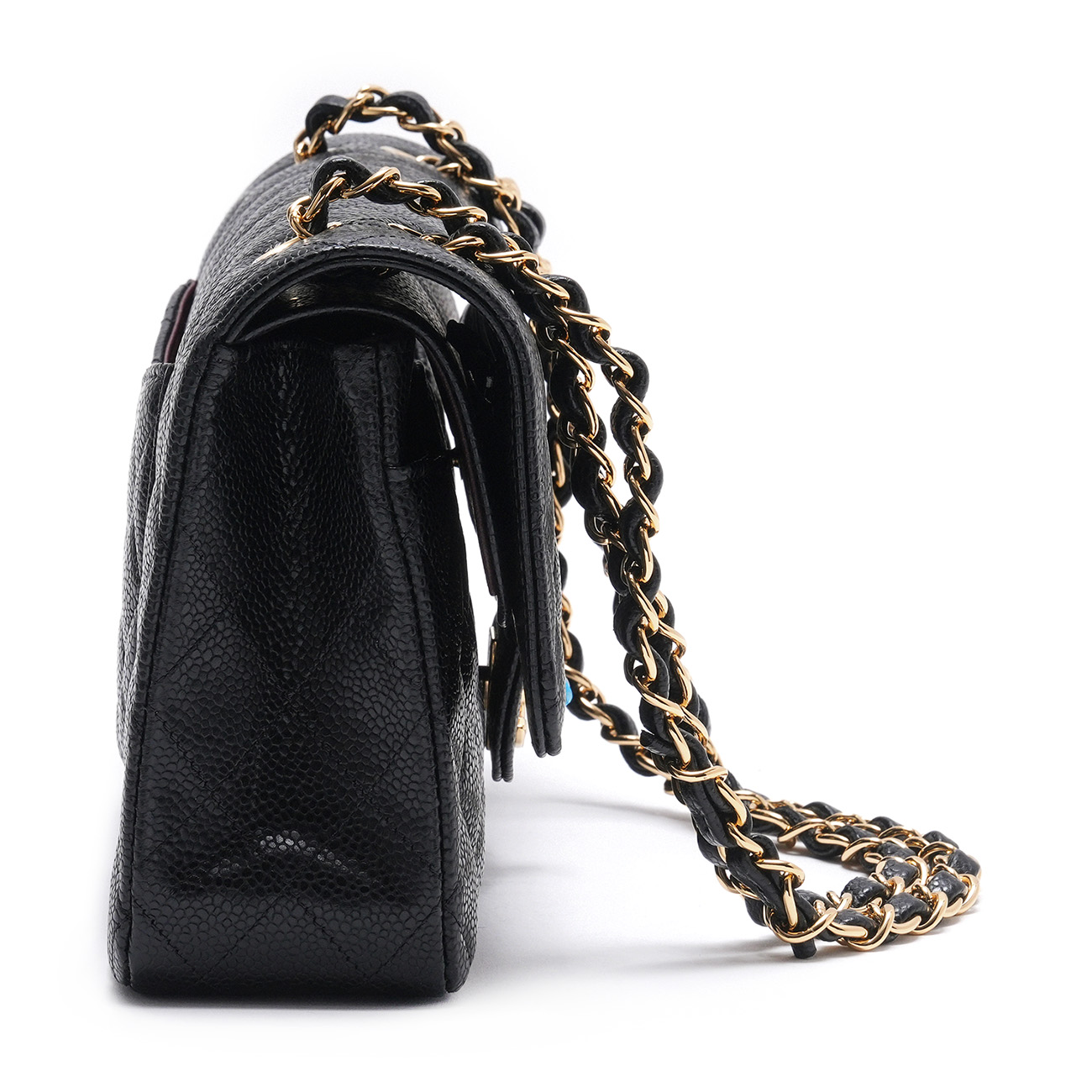 CHANEL(USED)샤넬 캐비어 클래식 미듐 플랩백