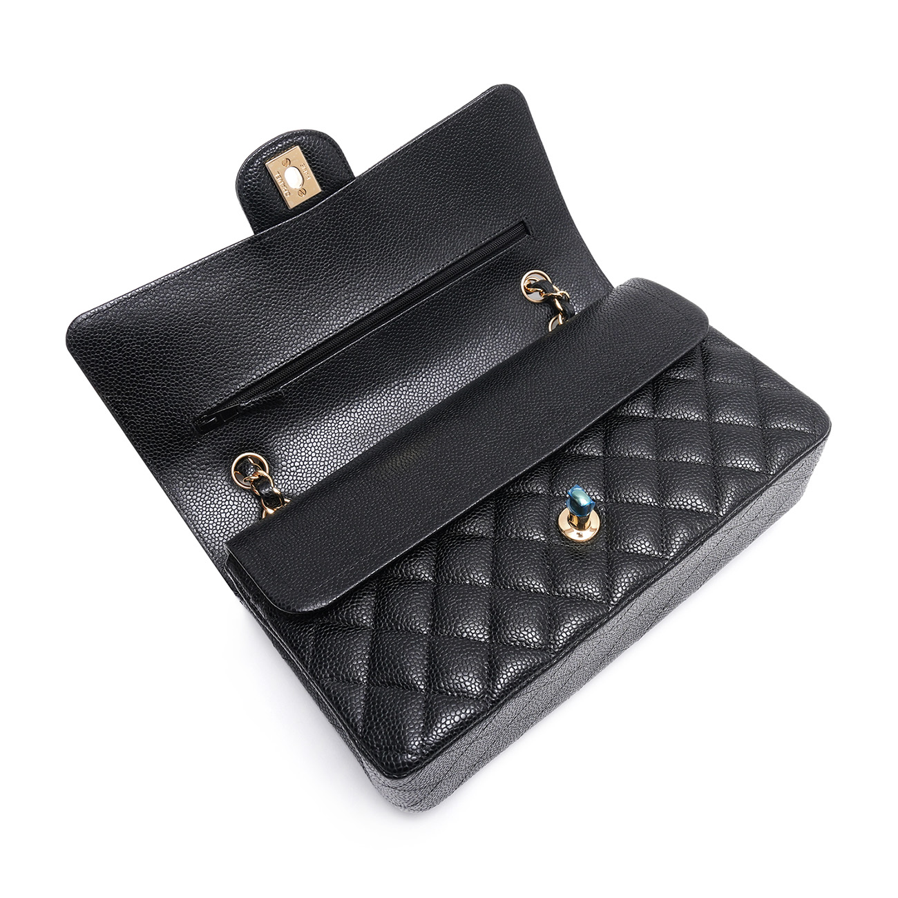 CHANEL(USED)샤넬 캐비어 클래식 미듐 플랩백