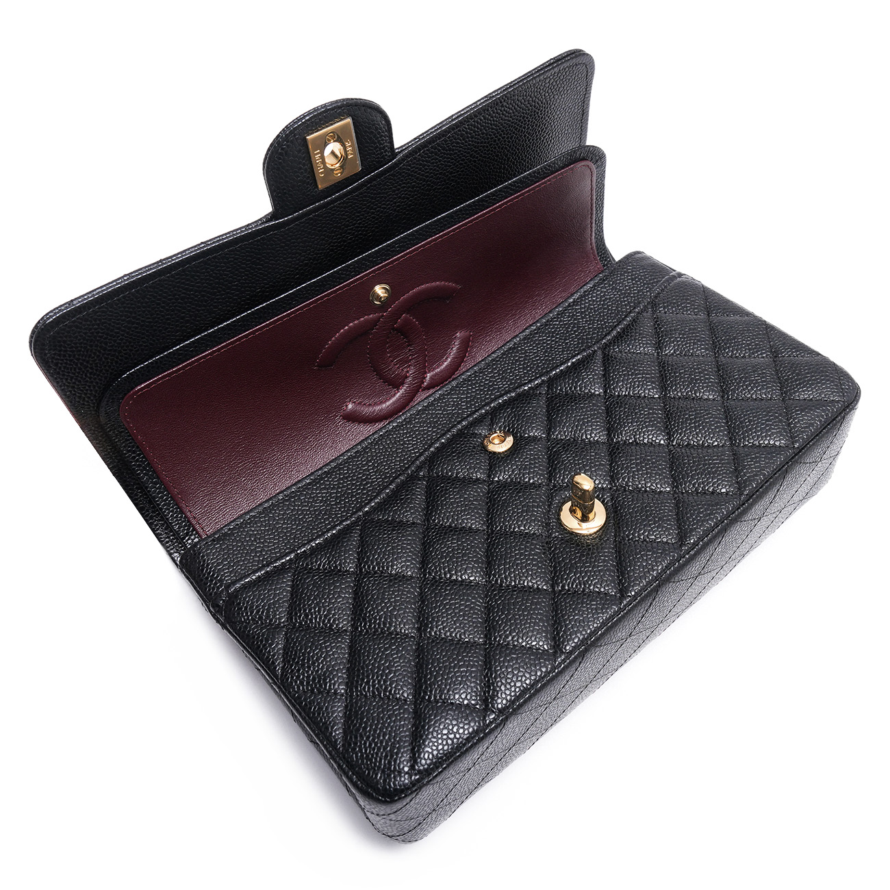 CHANEL(USED)샤넬 클래식 미듐 플랩백