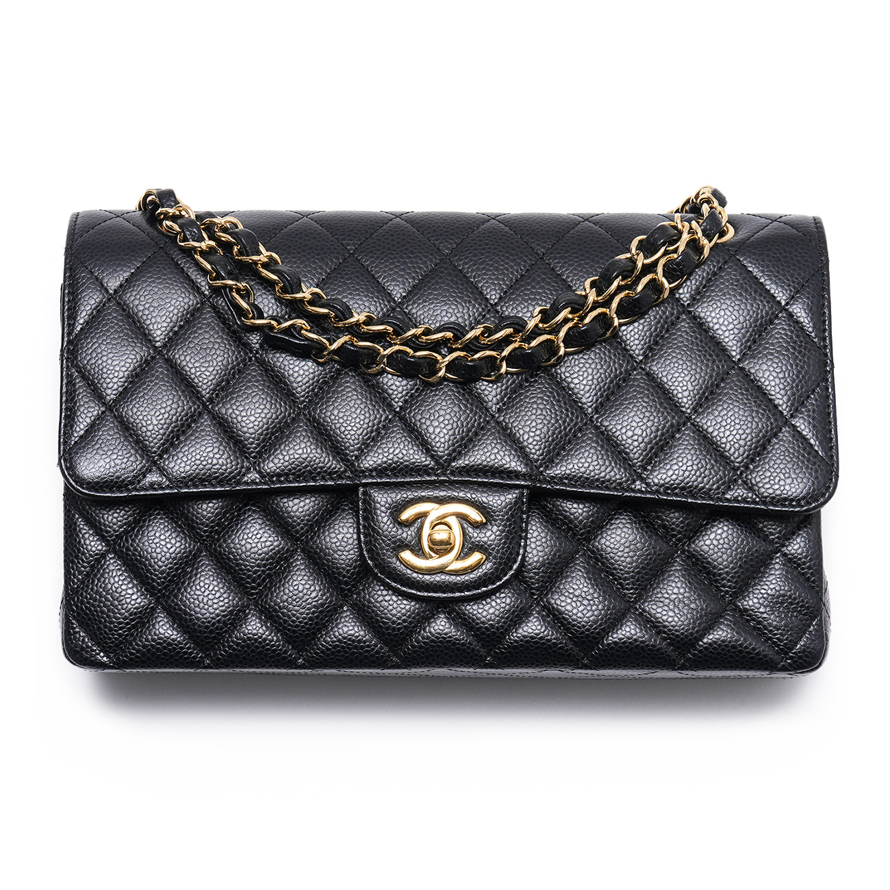 CHANEL(USED)샤넬 클래식 미듐 플랩백