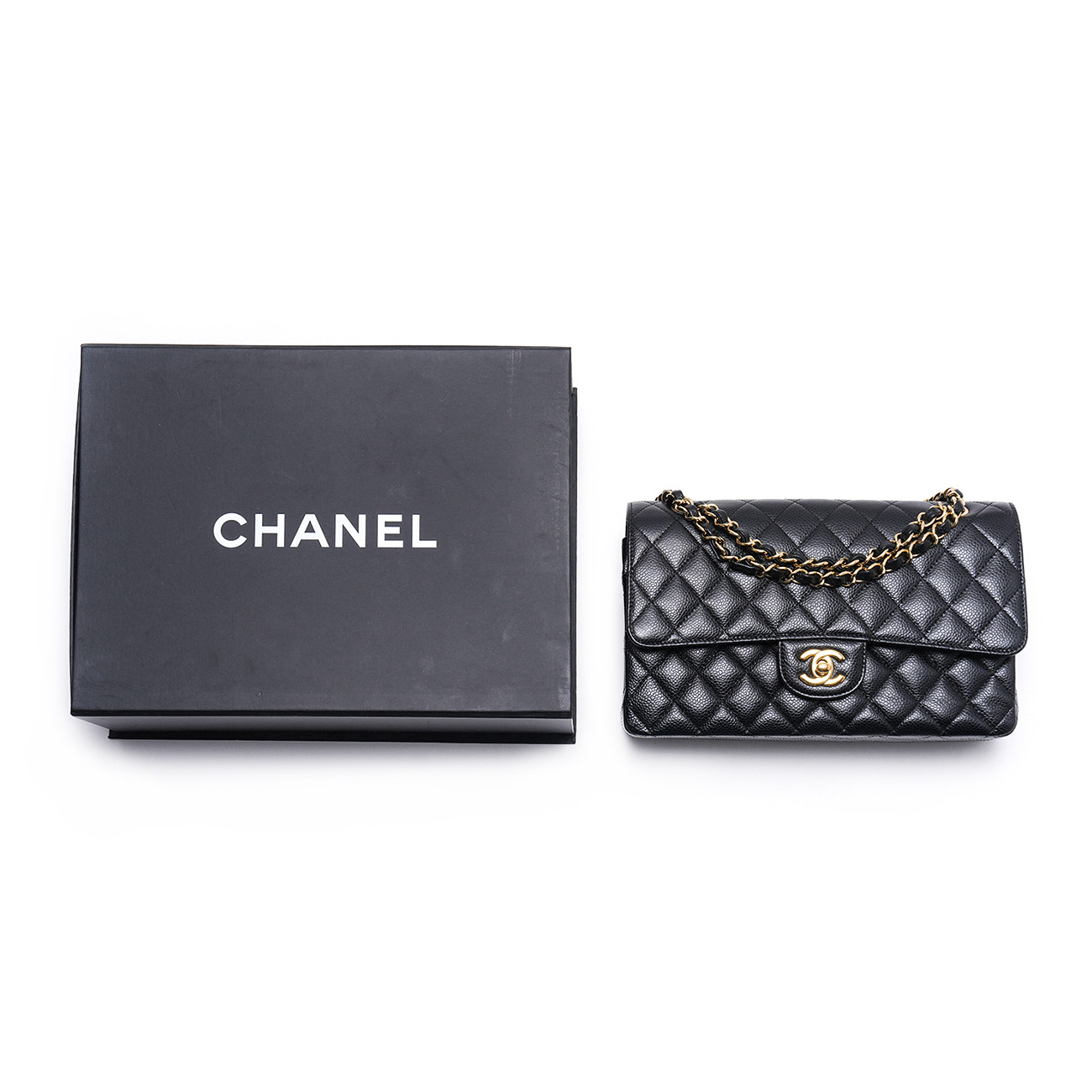 CHANEL(USED)샤넬 클래식 미듐 플랩백