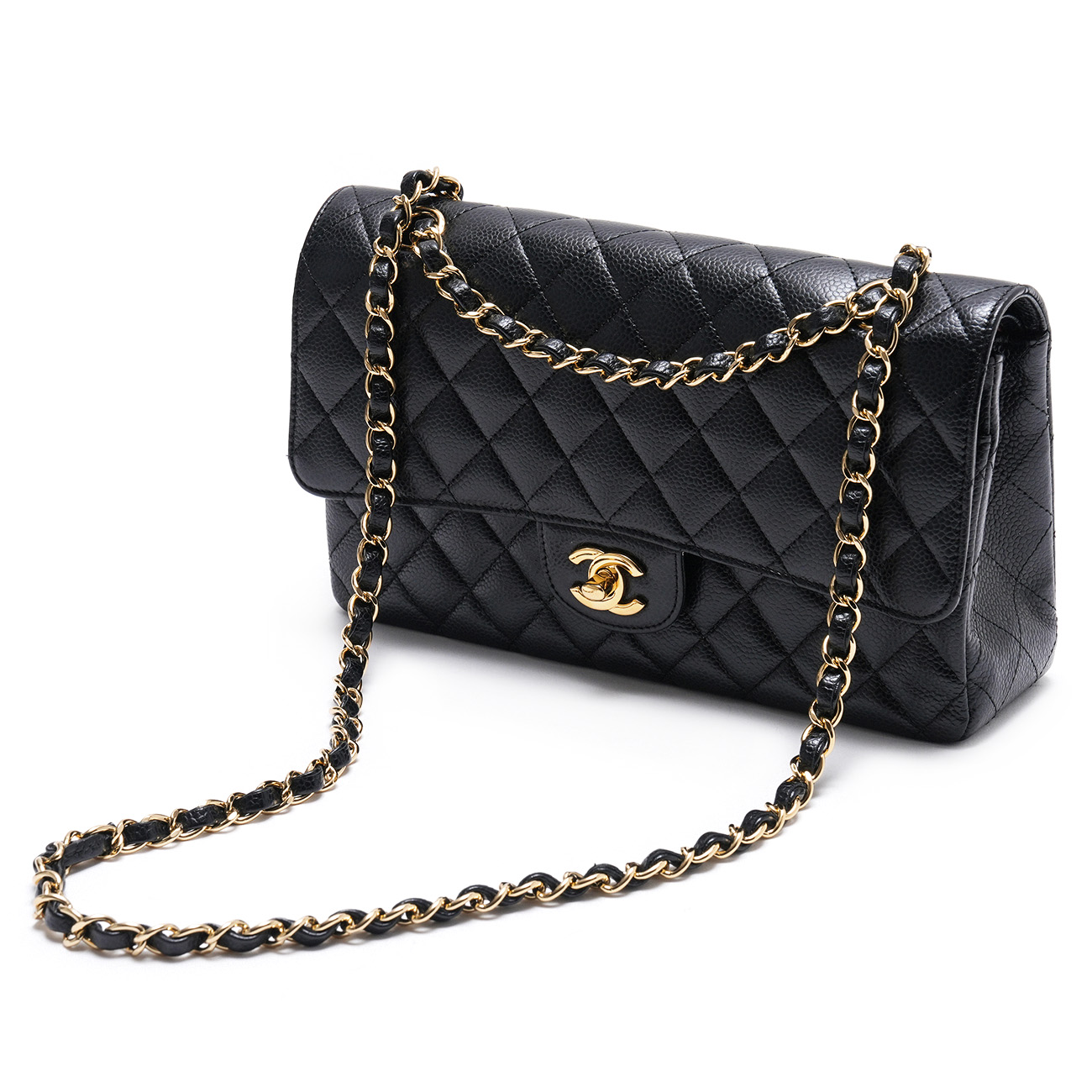 CHANEL(USED)샤넬 클래식 미듐 플랩백