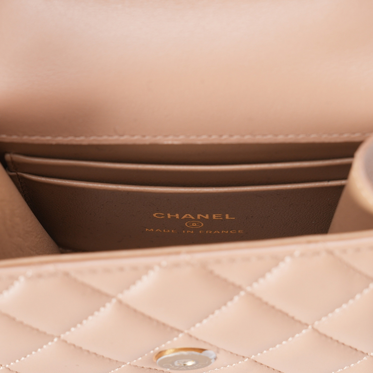 CHANEL(NEW)샤넬 클래식 탑핸들 미니 체인 크로스백
