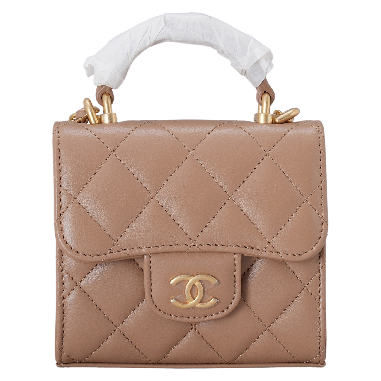 CHANEL(NEW)샤넬 클래식 탑핸들 미니 체인 크로스백
