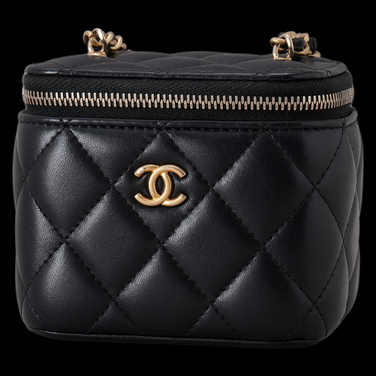 CHANEL(USED)샤넬 AP1447 골든볼 미니 베니티 크로스백