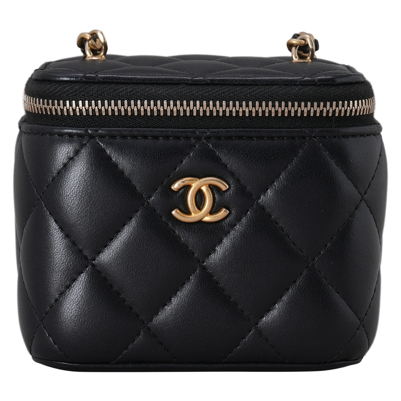 CHANEL(USED)샤넬 AP1447 골든볼 미니 베니티 크로스백