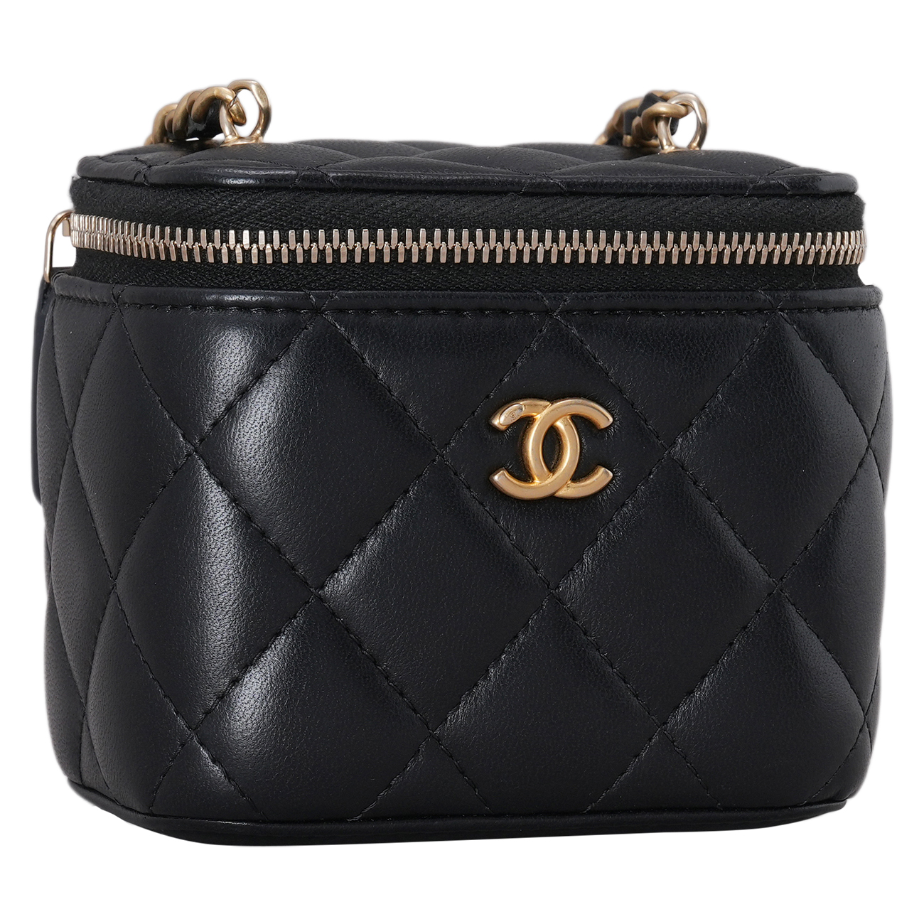 CHANEL(USED)샤넬 AP1447 골든볼 미니 베니티 크로스백