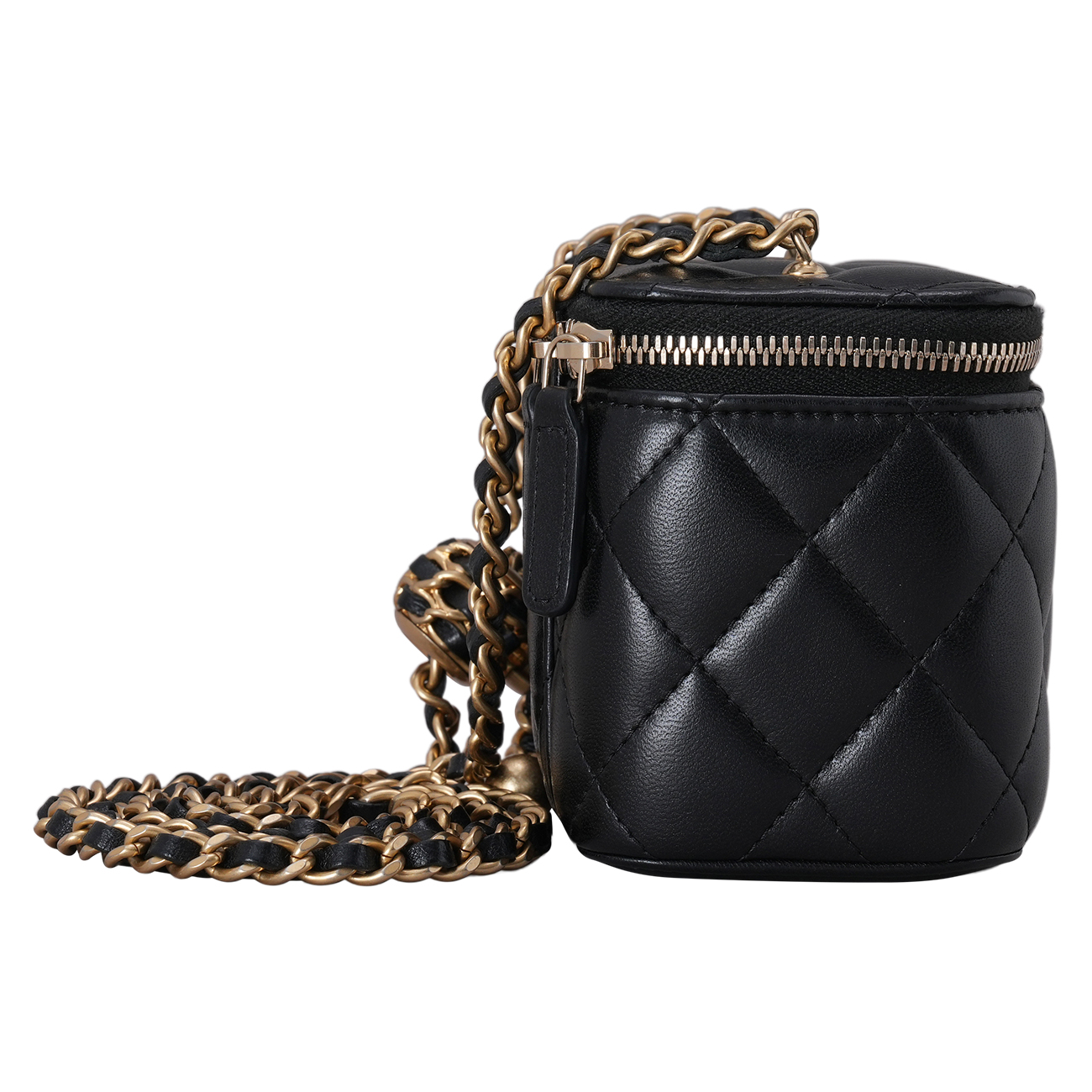 CHANEL(USED)샤넬 AP1447 골든볼 미니 베니티 크로스백