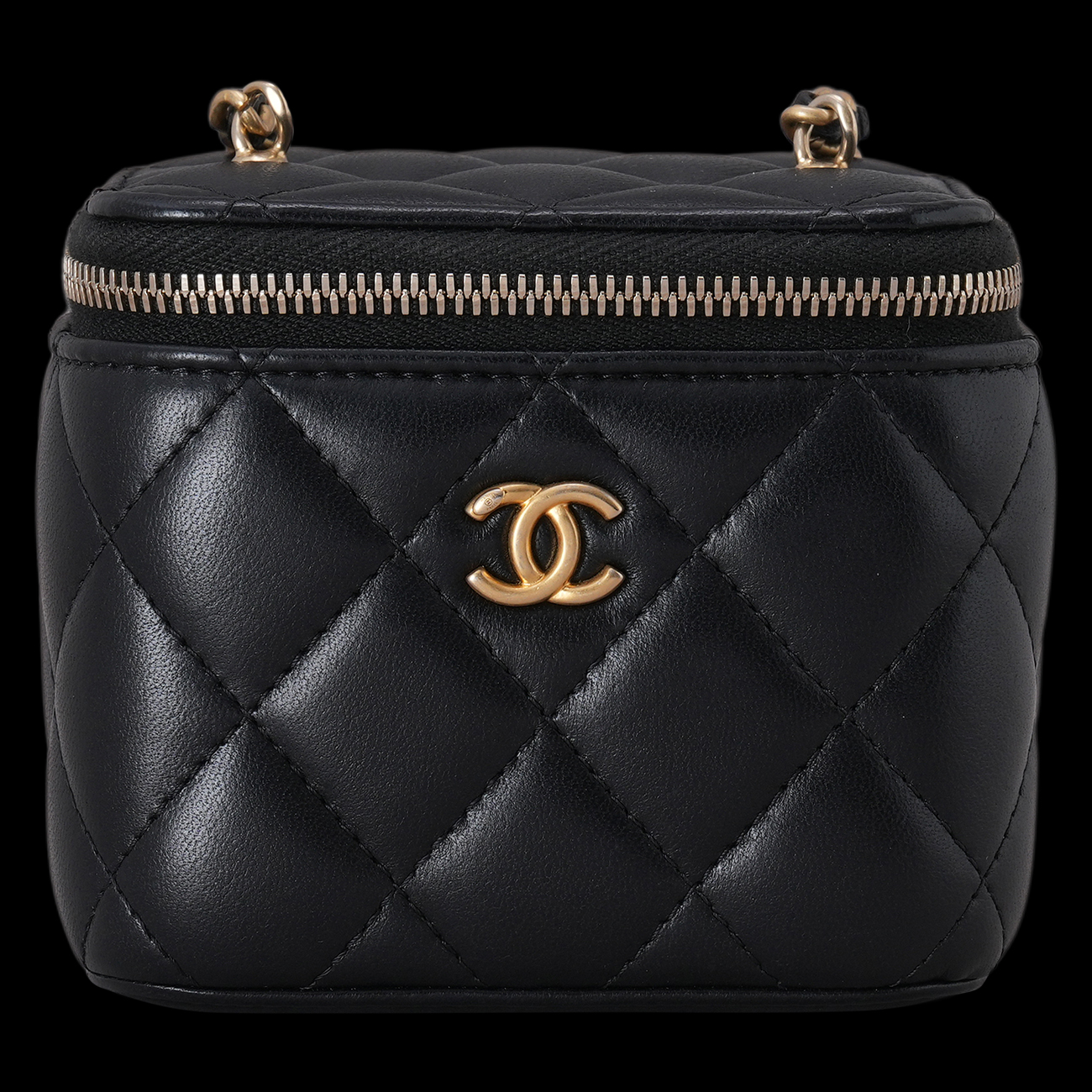CHANEL(USED)샤넬 AP1447 골든볼 미니 베니티 크로스백