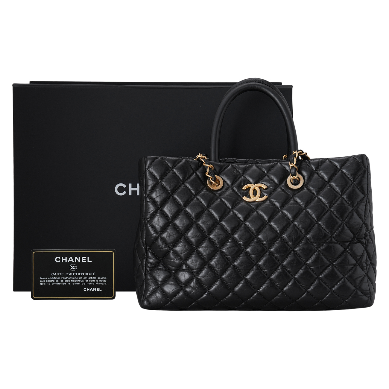 CHANEL(USED)샤넬  A57974 토트겸 쇼퍼 백