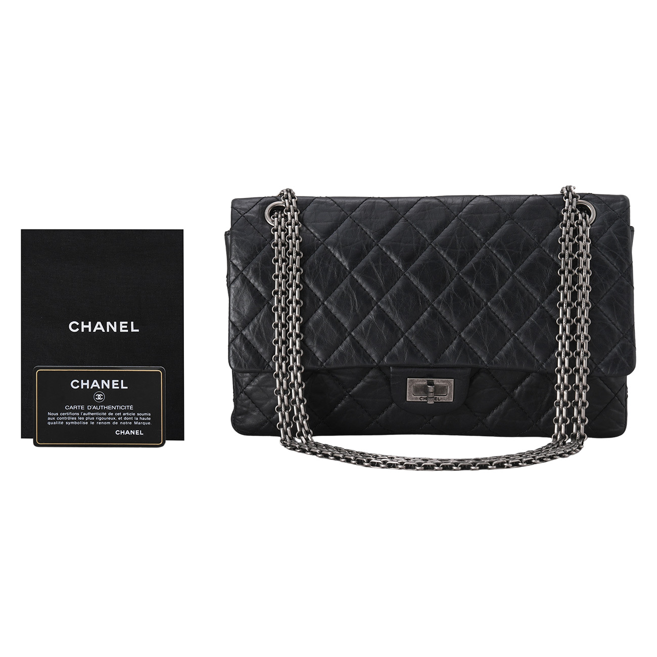 CHANEL(USED)샤넬 2.55 빈티지 플랩백 28