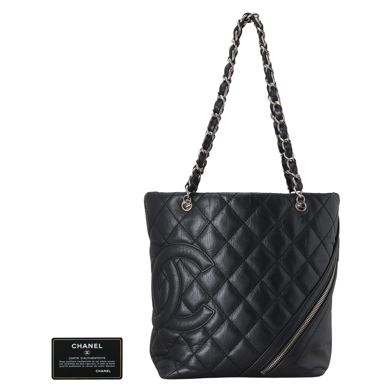 CHANEL(USED)샤넬 시즌 체인 버킷백