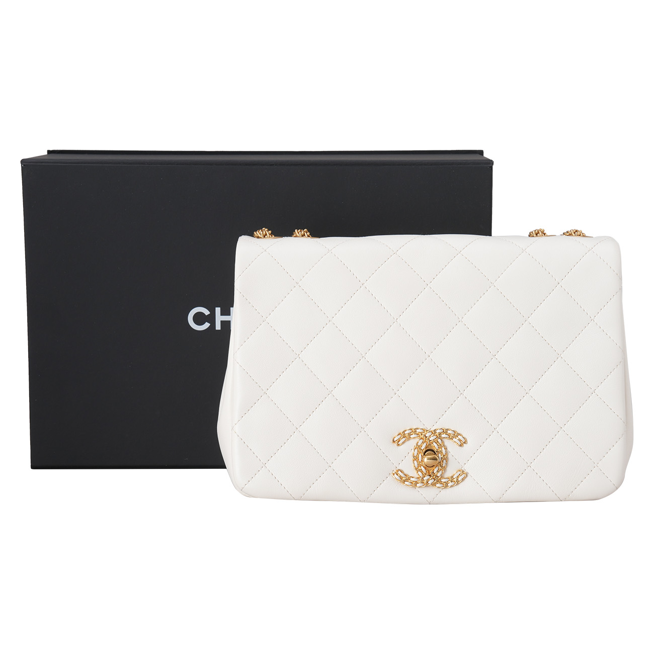 CHANEL(USED)샤넬 AS2976 CC로고 체인 숄더백