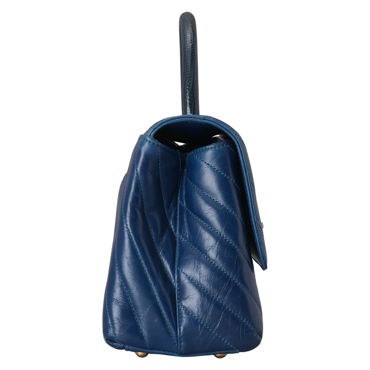 CHANEL(USED)샤넬 코코핸들 28 리자드핸들