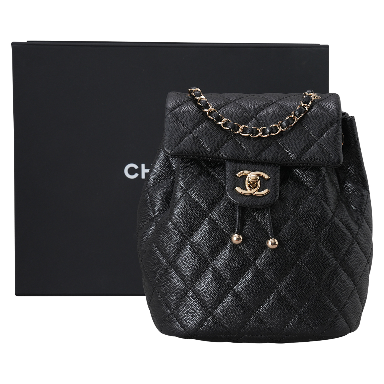 CHANEL(USED)샤넬 캐비어 어반 스프릿 백팩