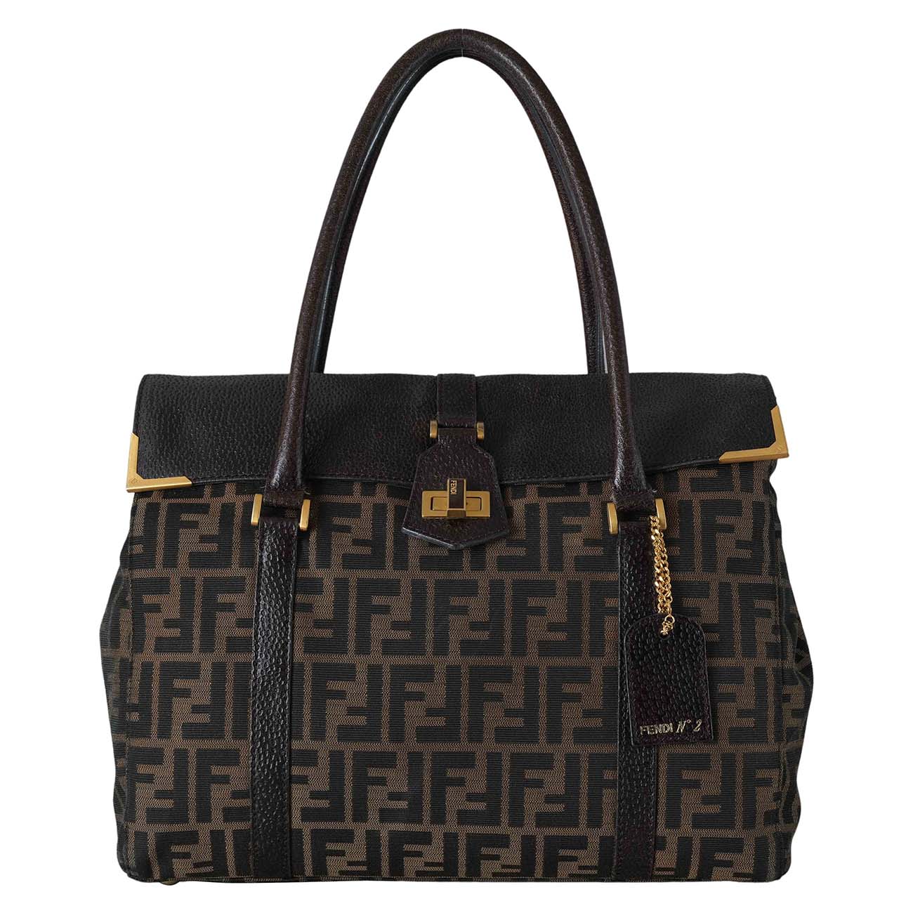 FENDI(USED)펜디 8BR647 락 토트백