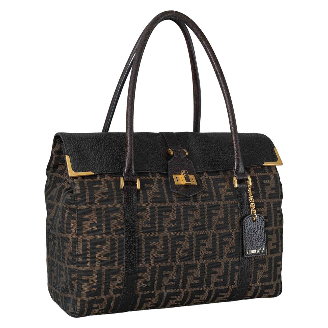 FENDI(USED)펜디 8BR647 락 토트백