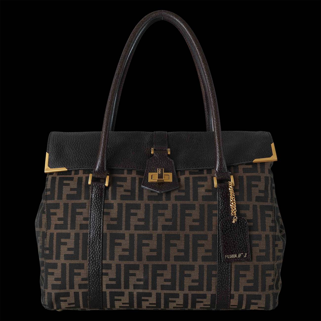 FENDI(USED)펜디 8BR647 락 토트백