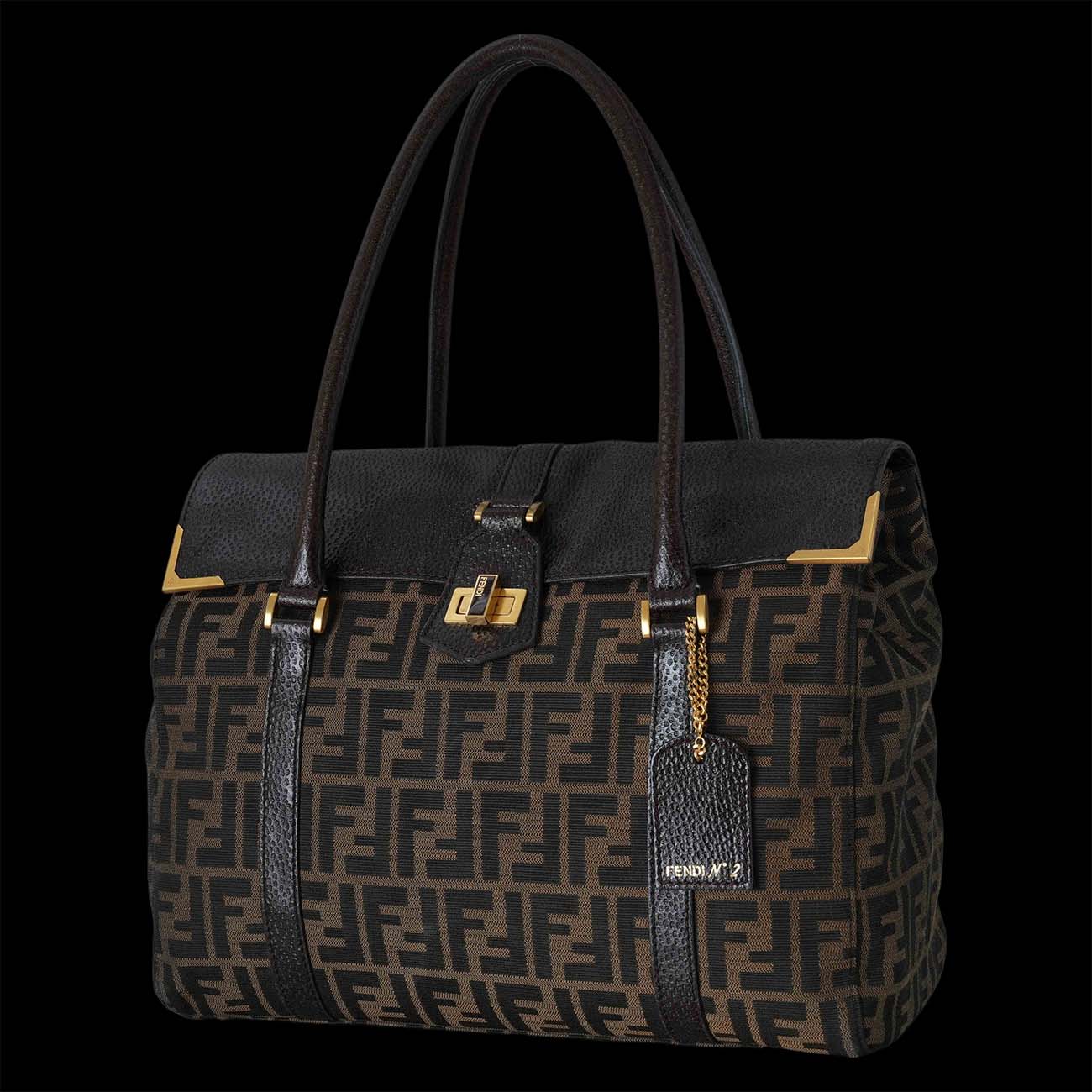 FENDI(USED)펜디 8BR647 락 토트백