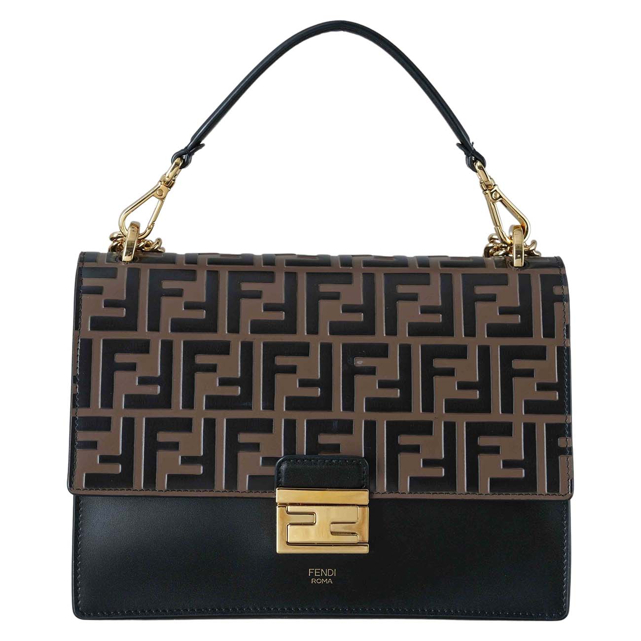 FENDI(USED)펜디 8BT315 FF 캔 유 숄더백