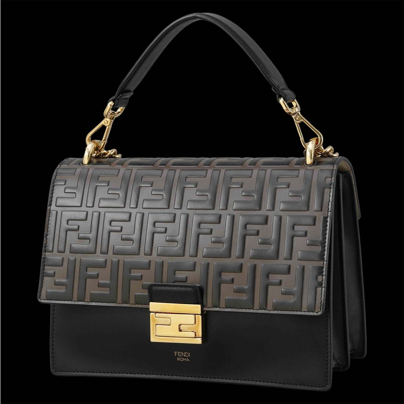 FENDI(USED)펜디 8BT315 FF 캔 유 숄더백