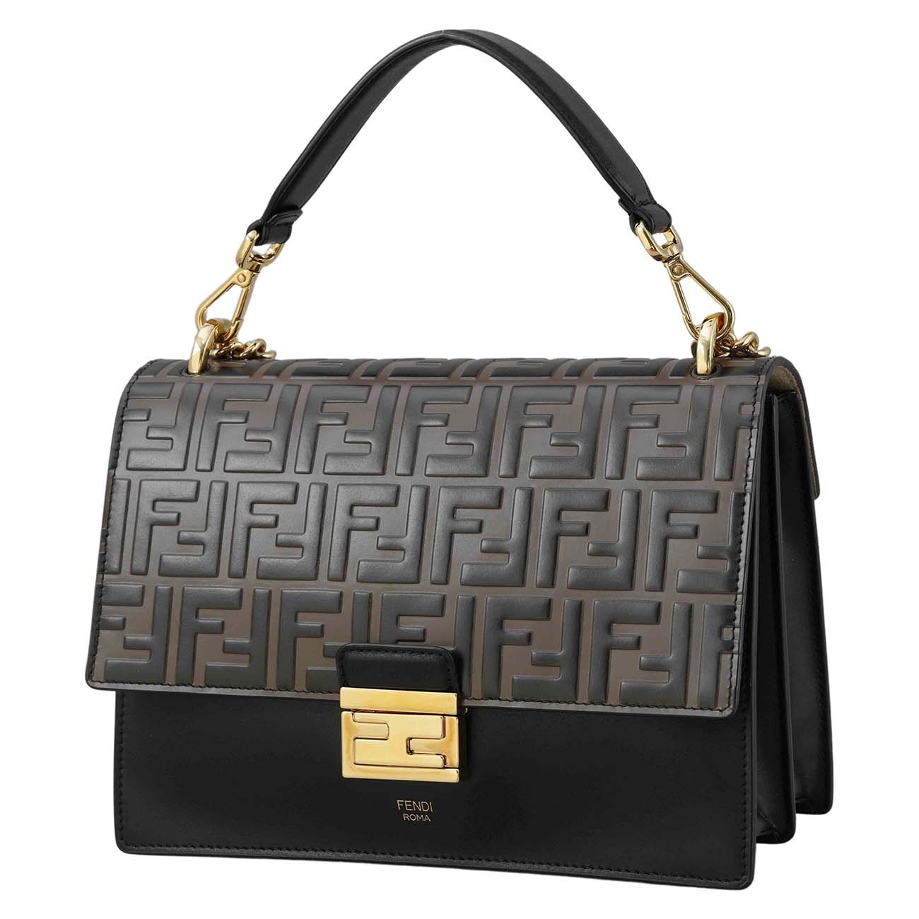 FENDI(USED)펜디 8BT315 FF 캔 유 숄더백