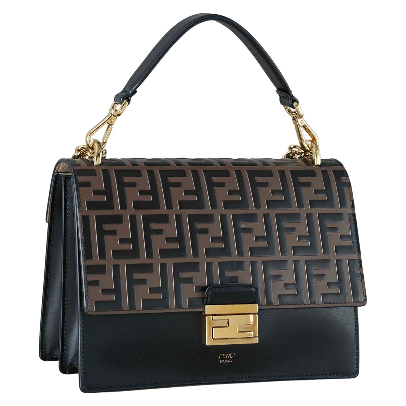 FENDI(USED)펜디 8BT315 FF 캔 유 숄더백