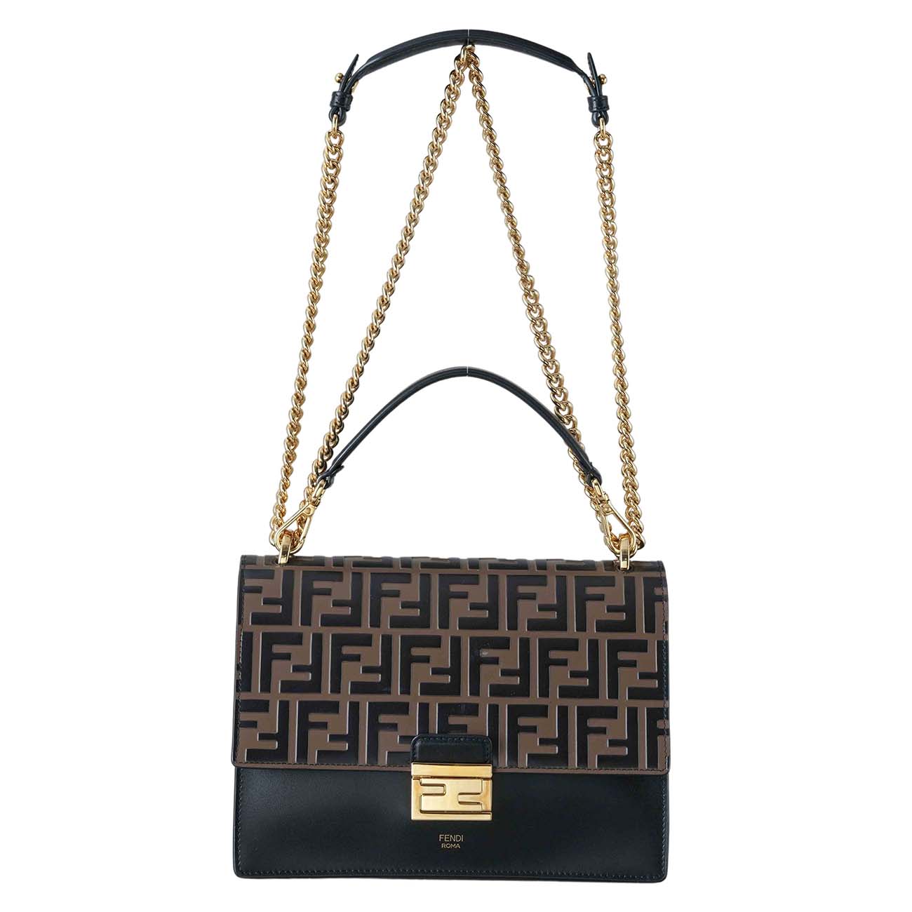 FENDI(USED)펜디 8BT315 FF 캔 유 숄더백