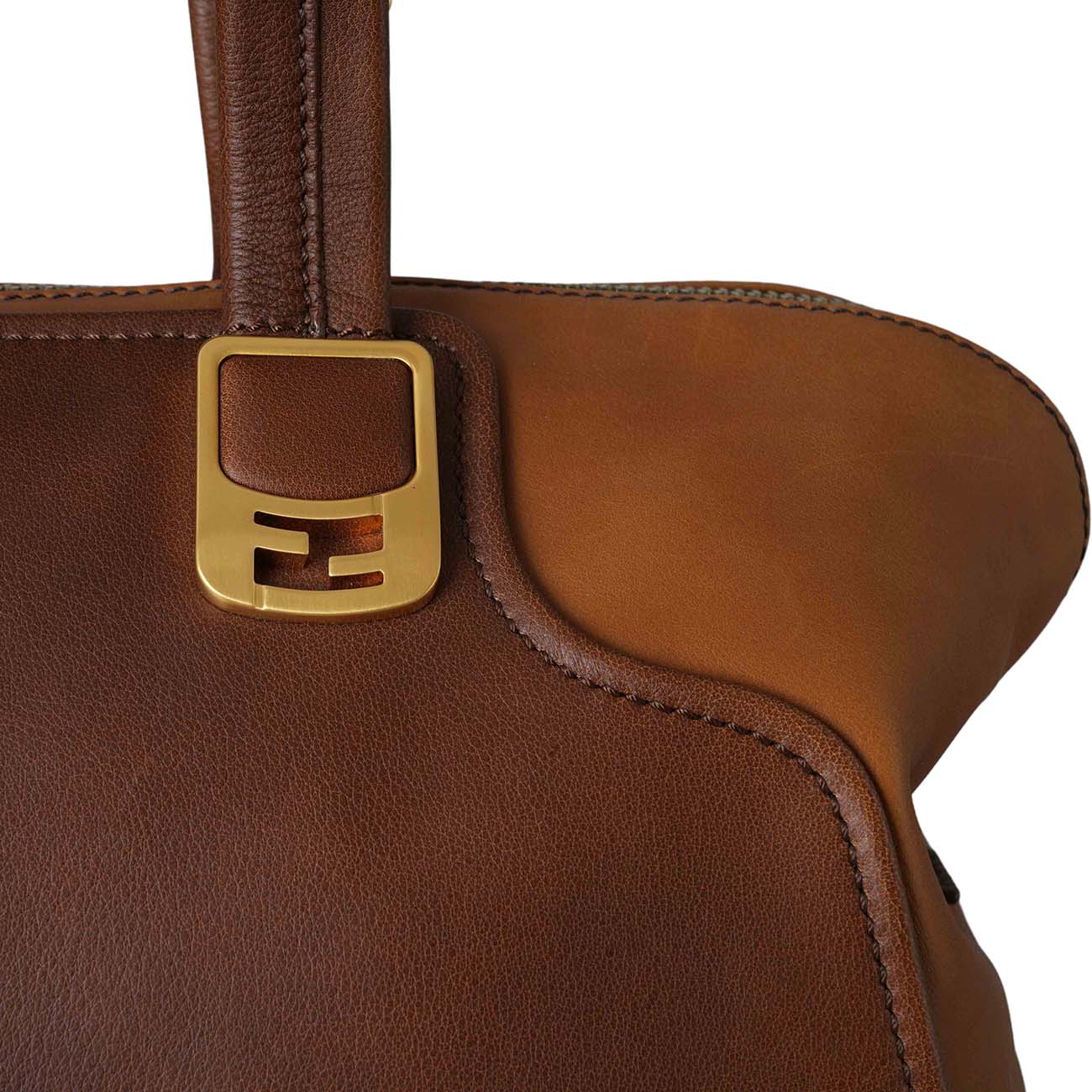 FENDI(USED)펜디 8BL110 카멜레온 더플 라지 토트백