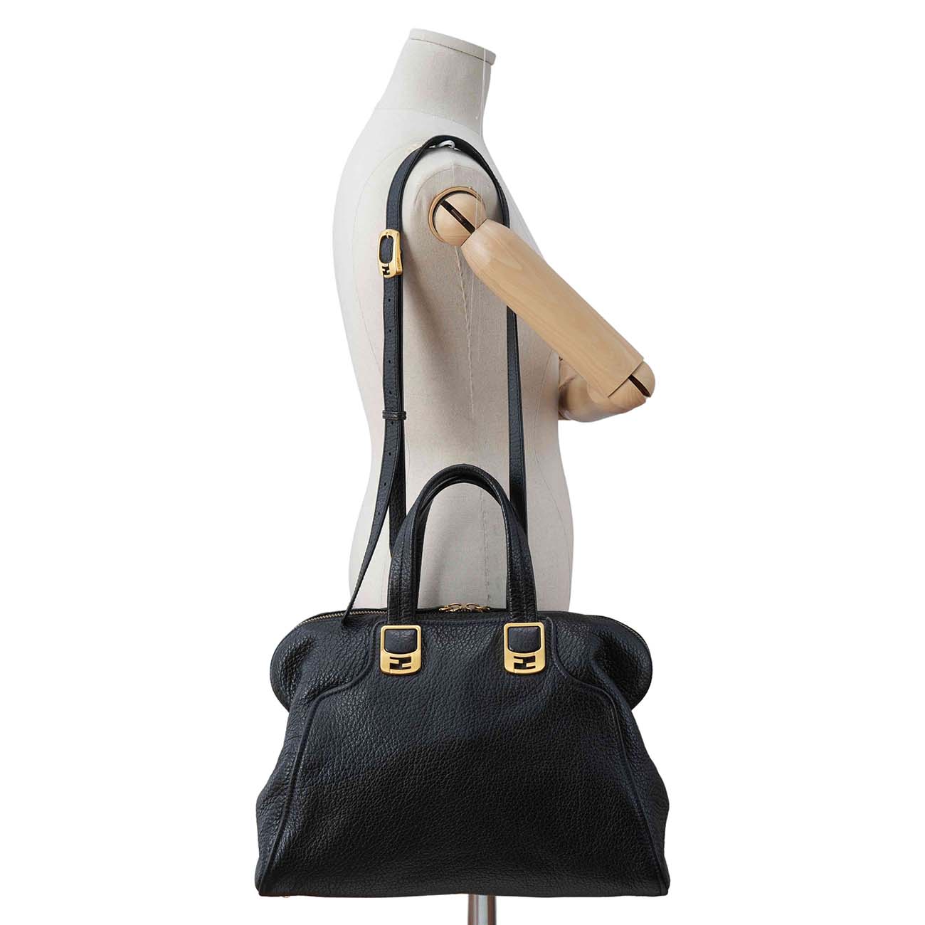FENDI(USED)펜디 8BL110 카멜레온 토트 겸 숄더백