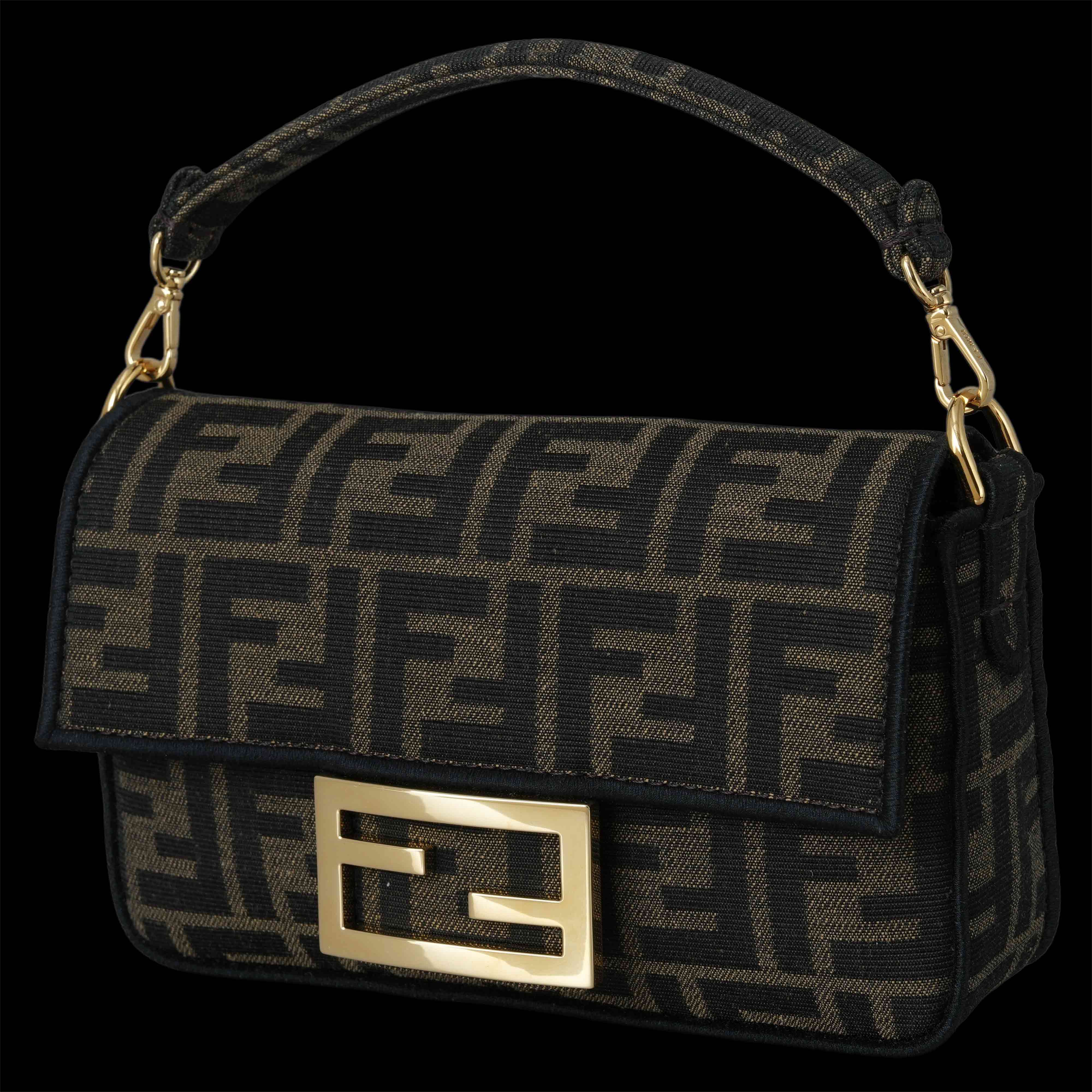 FENDI(USED)펜디 8BS017 바게트 미니 체인 숄더백
