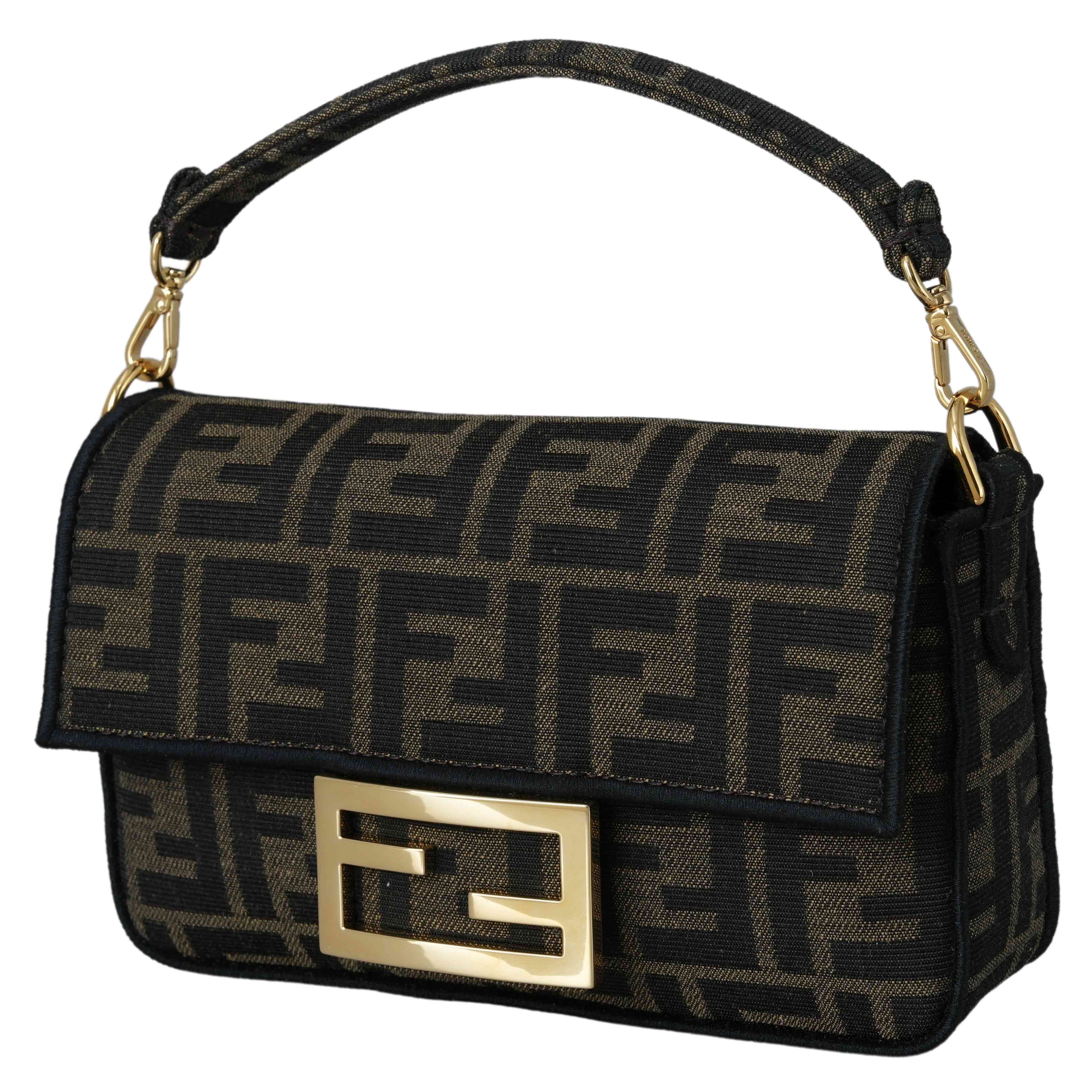 FENDI(USED)펜디 8BS017 바게트 미니 체인 숄더백