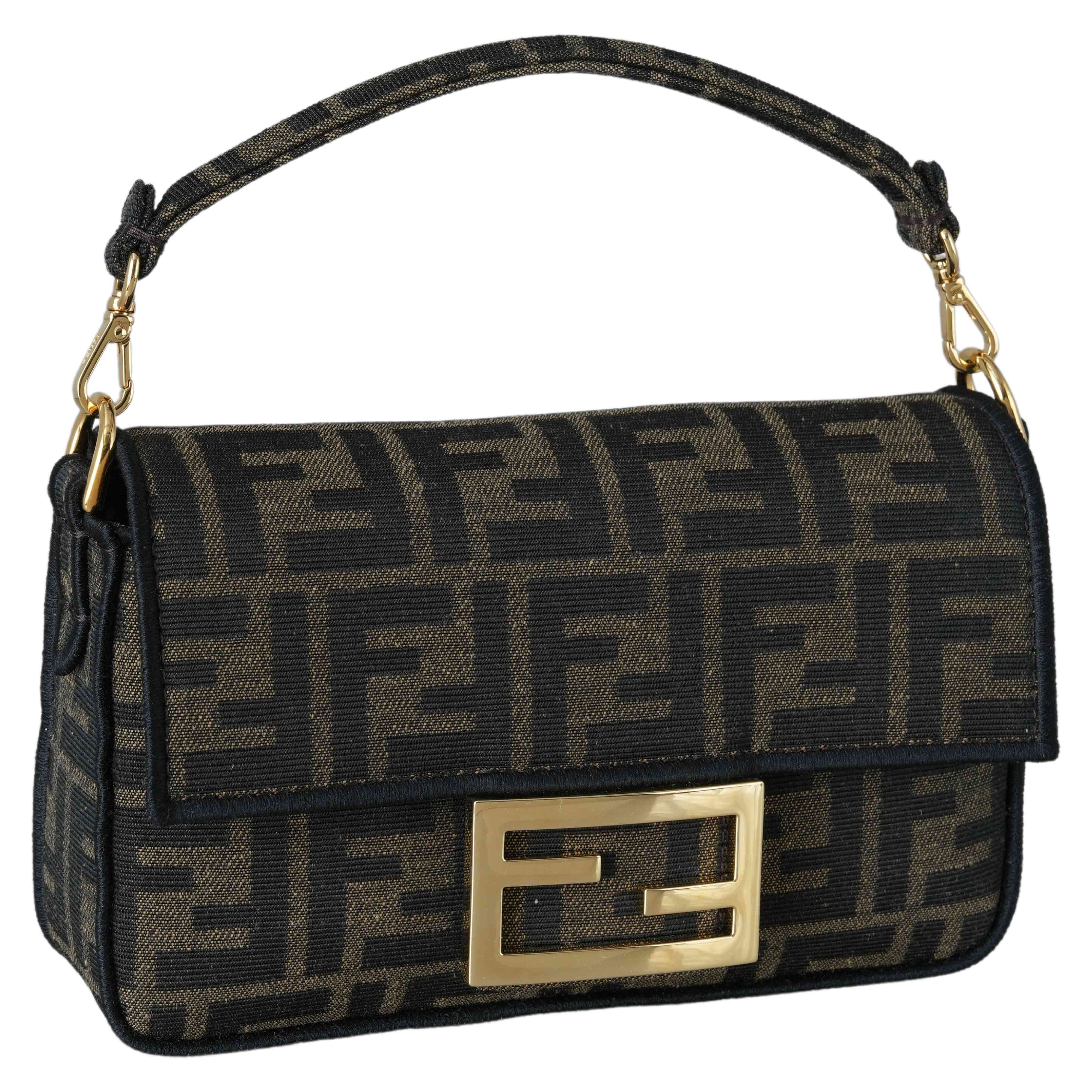 FENDI(USED)펜디 8BS017 바게트 미니 체인 숄더백